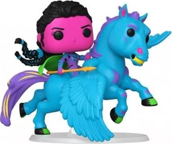 Produktbild Funko Avengers: Endgame POP! Rides Deluxe Vinyl figurine Valkyrie's Flight (Blacklight) 9 cm