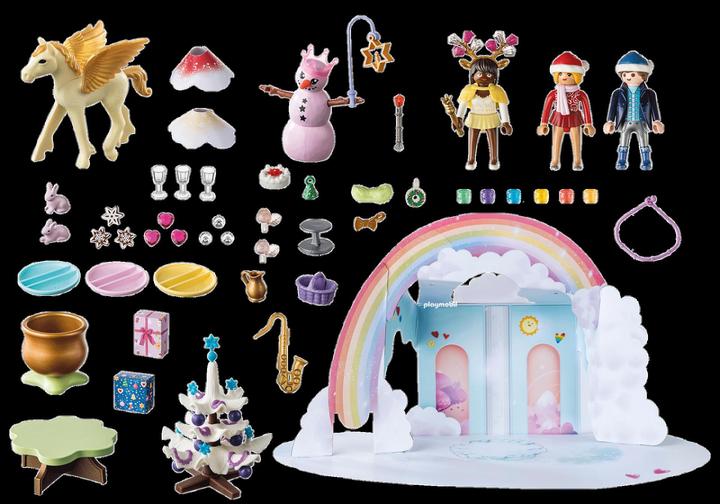 Produktbild Playmobil Weihnachtsfest unter dem Regenbogen