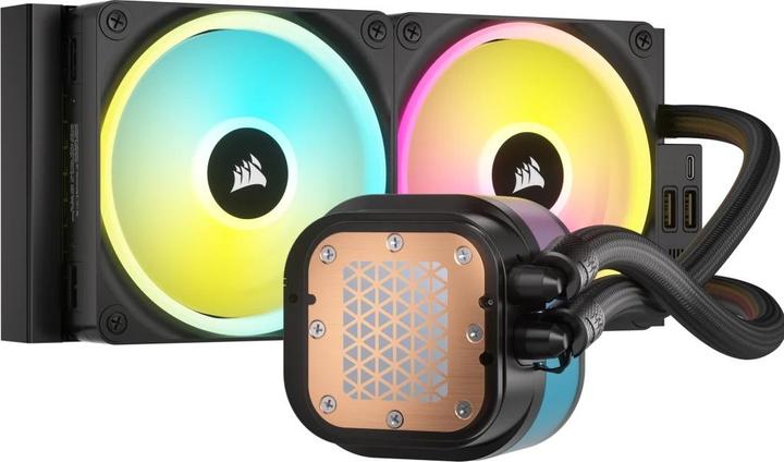 Actual product image Corsair iCUE Link H100i LCD