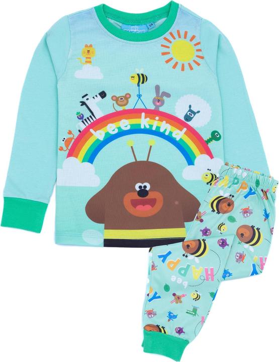 Hey Duggee Bee Kind Schlafanzug mit langer Hose Mädchen