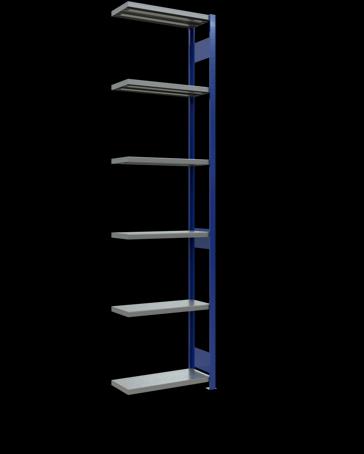 Actual product image Schulte Lagertechnik MULTIplus250 boltless add-on bay system with length bolts