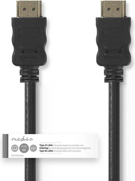 Actual product image Nedis HDMI High Speed with Ethernet 4K (7.50 m, HDMI)