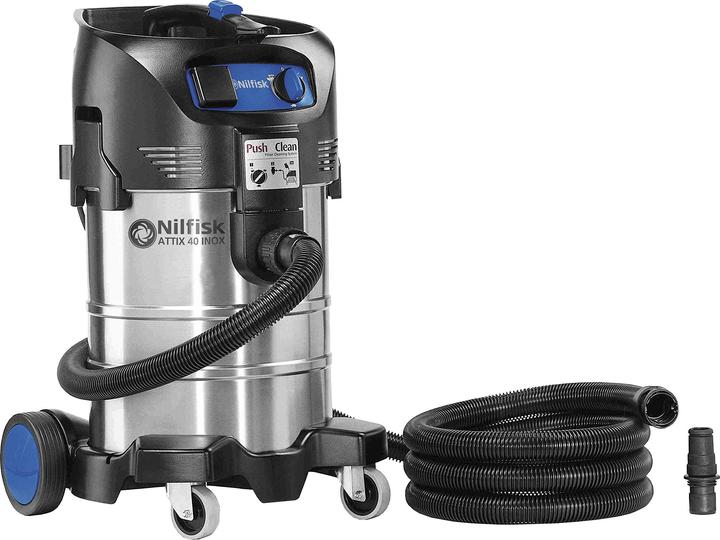 Actual product image Nilfisk Attix 40-21 Pc Inox (Wet dry vacuum cleaner)