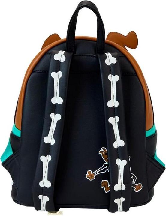 Actual product image Loungefly Scooby-Doo by Mini Backpack Skeleton Scooby Cosplay