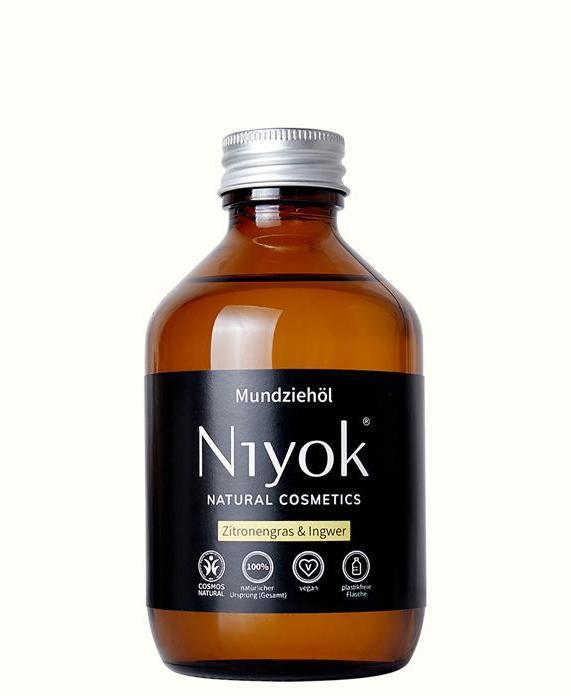 Actual product image Niyok Mouth oil lemongrass and ginger 200 ml (200 ml, Mouthwash)