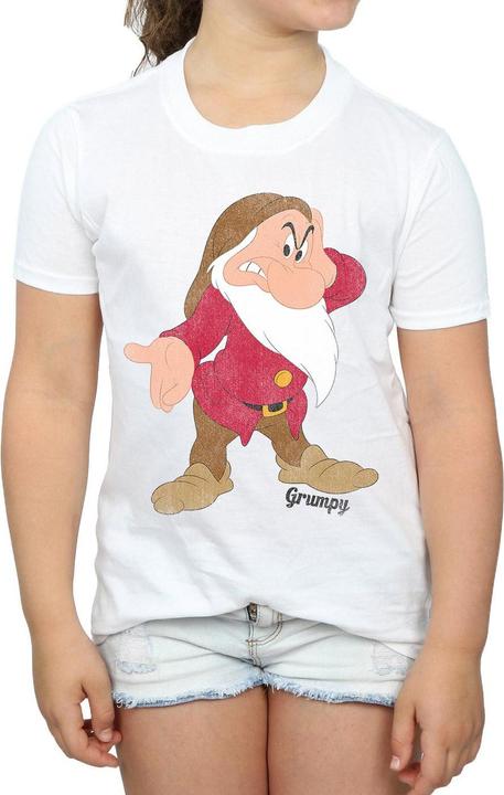 Immagine prodotto Disney Snow White And The Seven Dwarves Classic Grumpy Maglietta Ragazze (152, 158)