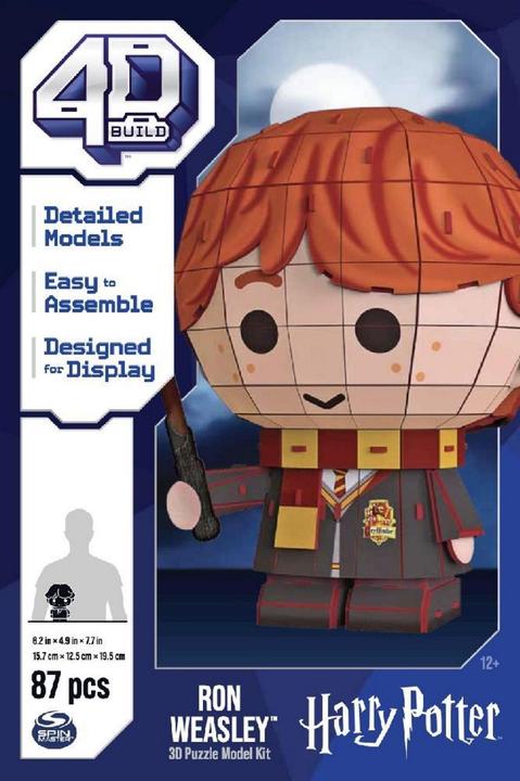 Actual product image Spin Master 4D Puzzles - Ron Weasley Chibi Solid (6068746) (3 pieces)