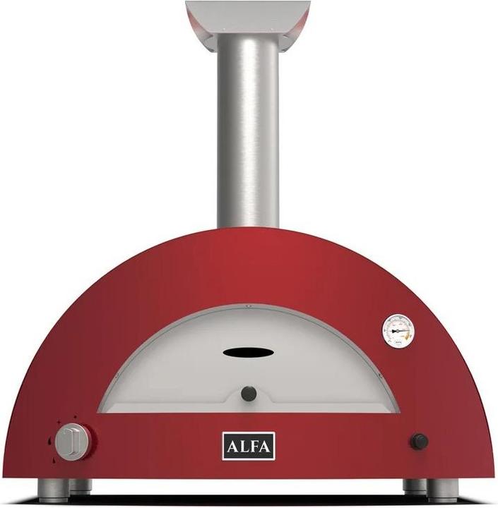 Actual product image Alfa Forni Moderno 2 Pizze Hybrid (Pizza oven wood, Pizza oven gas)