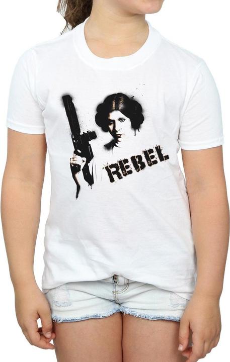 Produktbild Star Wars Princess Leia Rebel TShirt Mädchen (116)