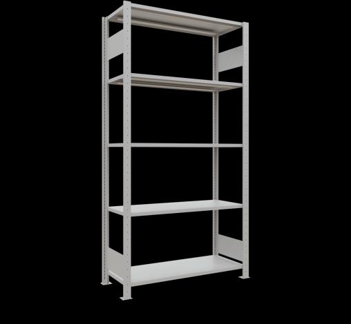 Système d'emboîtement pour rayonnage de base MULTIplus85 avec traverse de longueur