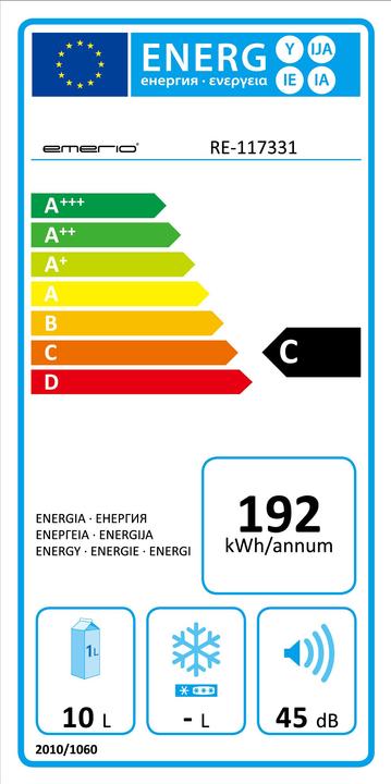Label énergétique Emerio Coca-Cola (10 l)
