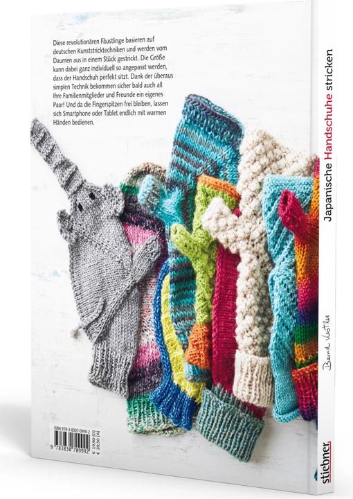 Produktbild Japanische Handschuhe stricken (Deutsch, Bernd Kestler, 2023)