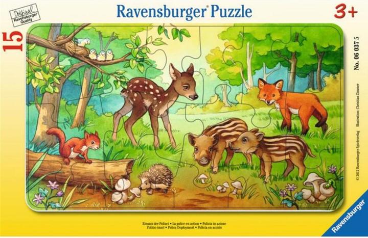 Produktbild Ravensburger Tierkinder des Waldes (15 Teile)