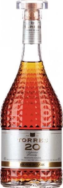Actual product image Miguel Torres Brandy 20 Hors d'âge Penedès MO (1 x 70 cl)