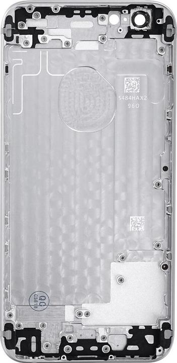 Produktbild OEM Ersatz iPhone 6 Rückseite grau, ohne Logo (iPhone 6)