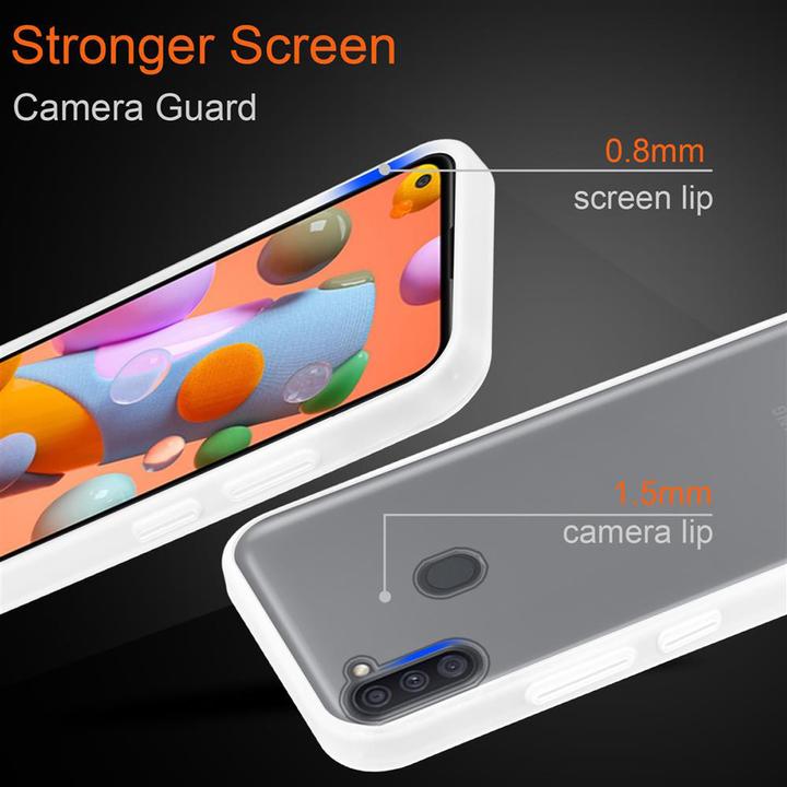 Actual product image Cadorabo Hybrid Matt Cover (Samsung Galaxy M11, Samsung Galaxy A11)