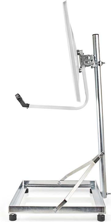 Actual product image Nedis Satellite Balcony Stand / Mast Length: 1.00 m / Maximum Dish Size: 90.0 cm / Base Plate
