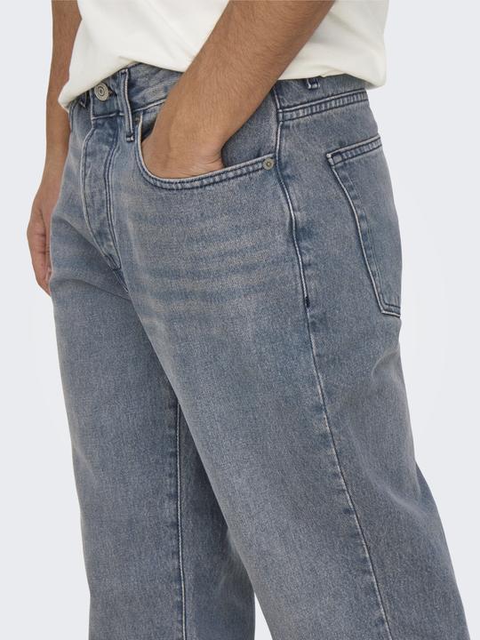 Immagine prodotto Only & Sons ONSEDGE jeans a vita media taglio dritto jeans regular fit (W31/L30)