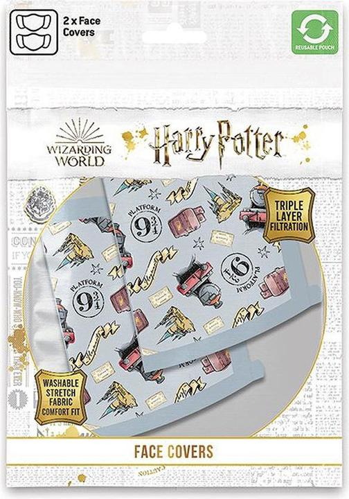 Actual product image Pyramid Harry Potter: Mouthguard Hogwarts Symbols (set of 2) (2 x)