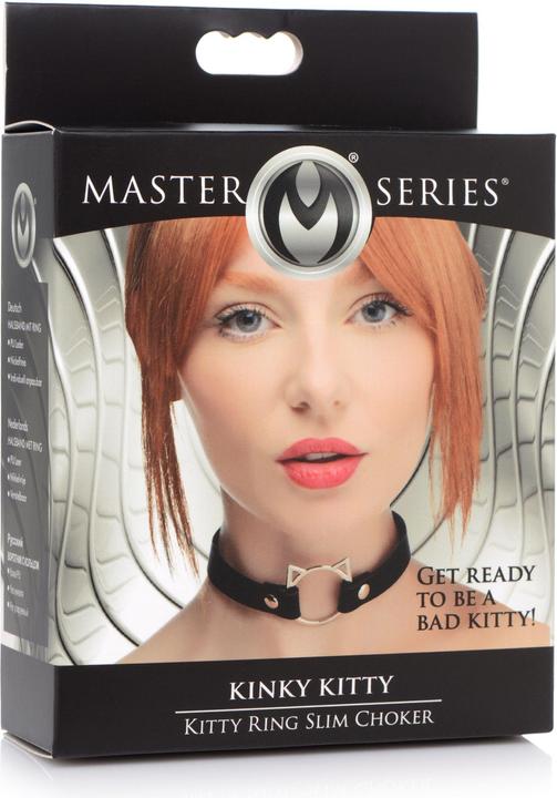 Image du produit Master Series Kinky Kitty Anneau Slim Choker