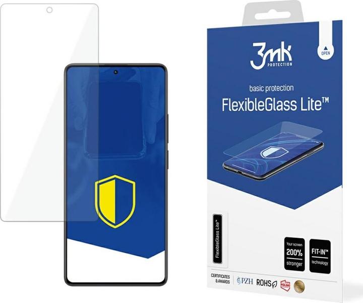 Image du produit 3MK Verre hybride FlexibleGlass Lite pour Redmi Note 13 Pro 4G (1 pièce(s), Xiaomi Redmi Note 13 Pro 4G)