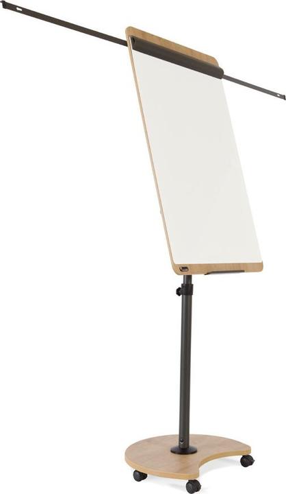 Actual product image Rocada Flipchart table, magnetic, 69x99 cm, wood look