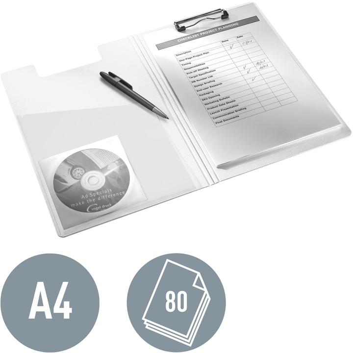 Actual product image Leitz Clipboard folder A4 red (23 x 33.5 cm)