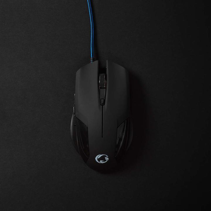 Produktbild Nedis Gaming Mouse | Verdrahtet | 1200 / 2400 / 4800 / 7200 dpi | Einstellbar DPI | Anzahl Knöpfe: 6 (Kabelgebunden)