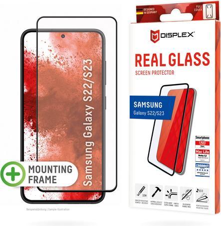 Productafbeelding Displex Premium glas, volledig gepantserd glas (1 Stuk, Samsung Galaxy S22, Samsung Galaxy S23)