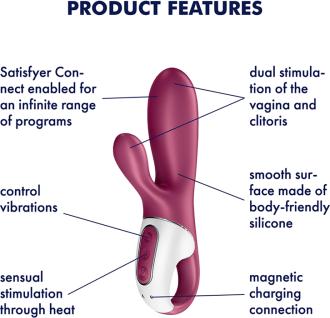 Image du produit Satisfyer Hot Bunny - Heated Rabbit Vibrator