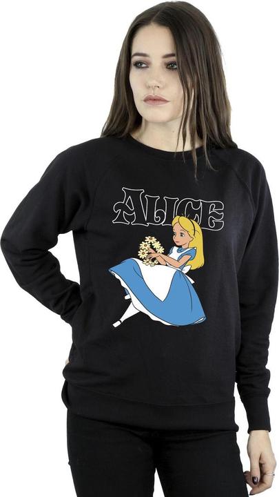 Image du produit Disney Sweatshirt Womens/Ladies Alice In Wonderland Flowers (XXL)