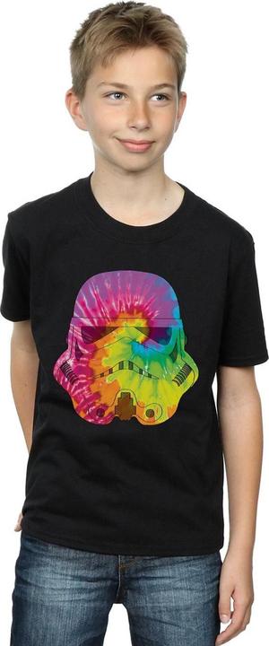 Actual product image Star Wars Boys Stormtrooper Uranus Helmet T-Shirt (152, 158)