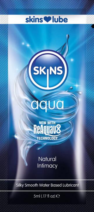 Image du produit Skins Lubrifiant à base d'eau Aqua - 5ml Foil (5 ml)