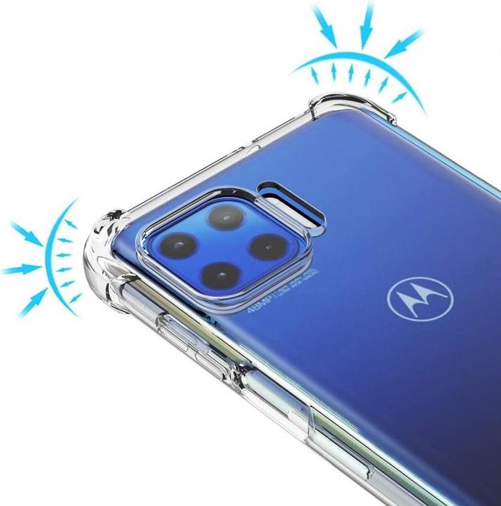 Produktbild Screenguard Motorola Moto G 5G Plus Hülle Crystal Soft Airbag Bumper (Motorola Moto G 5G Plus)