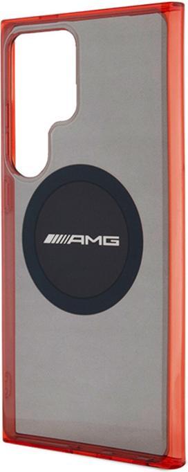 Immagine prodotto Mercedes AMG AMHMS24L23HBCK S24 Ultra S928 czarny/nero custodia rigida MagSafe trasparente bicolore (Samsung Galaxy S24 Ultra)