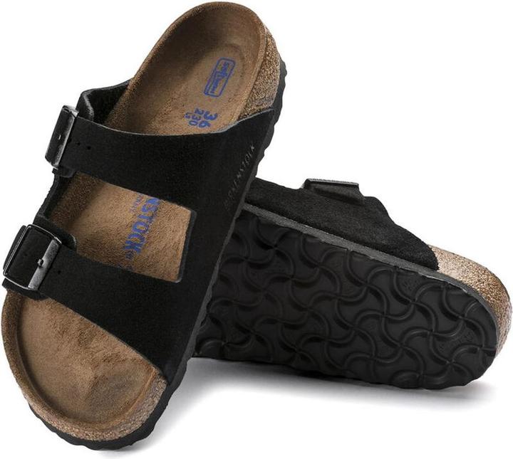 Actual product image Birkenstock Arizona Softbed Suede Narrow (45)