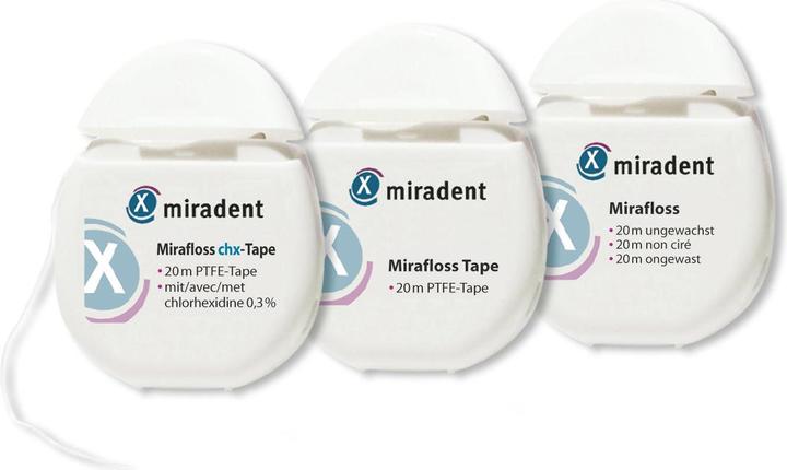 Actual product image Miradent Mirafloss Tape (20 m)