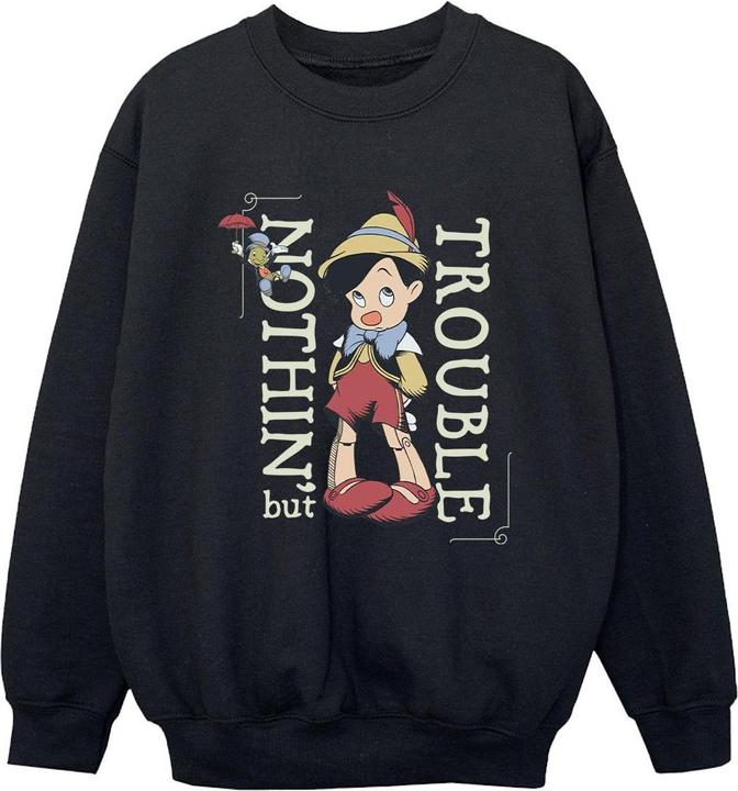 Disney Pinocchio Nothing But Trouble Sweatshirt Jungen