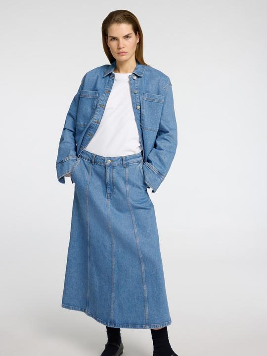 Produktbild Selected Femme Midi Jeansrock (34)