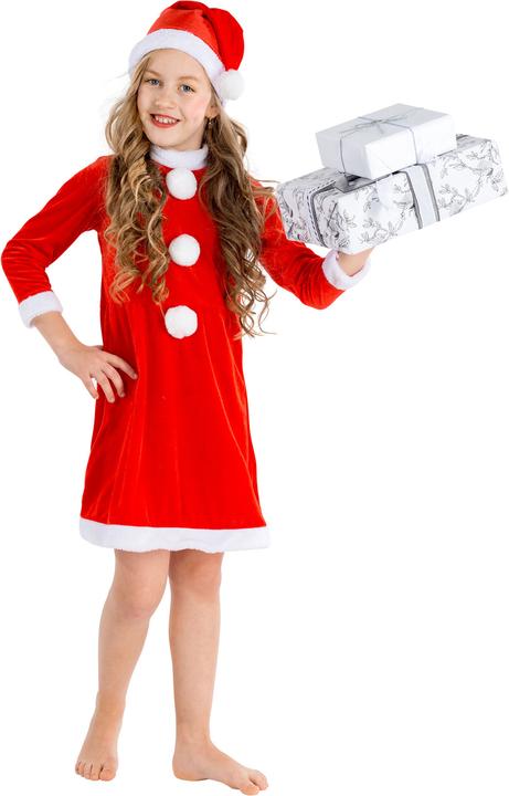 Produktbild Dressforfun Mädchenkostüm Weihnachtswichtel (140)