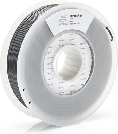 Image du produit Ultimaker PETG - Gris - 2.85mm (PETG, 2.85 mm, 750 g, Gris)