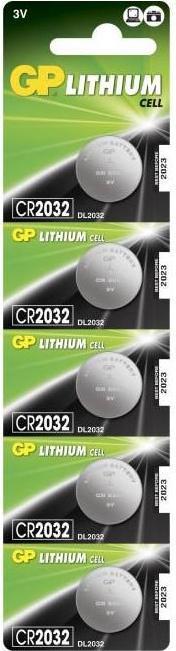 Produktbild GP Batteries Cr2032 (5 Stk., CR2032, 220 mAh)