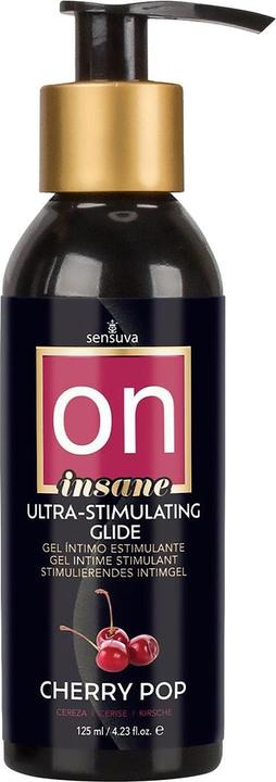 Actual product image Sensuva on insane ultra-stimulating personal moisturizer cherry pop 125ml