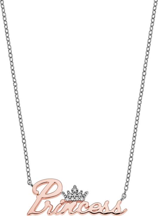 Produktbild Disney Halskette Princess, 925 Sterling Silber (925er Silber, 35 - 40.5 cm)