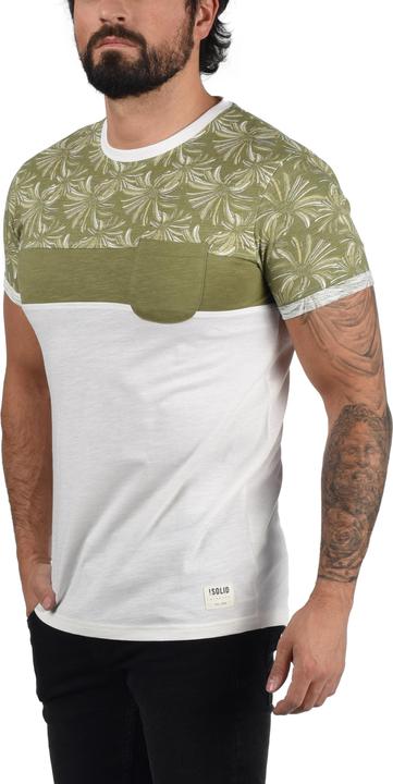 Immagine prodotto Solid Florian T-Shirt Con Disegno Maglietta A Manica Corta Da Uomo Con Girocollo In Cotone 100% (M)