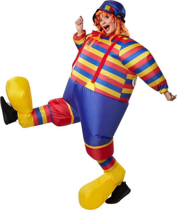 Actual product image Dressforfun Inflatable Costume Clown (One size)