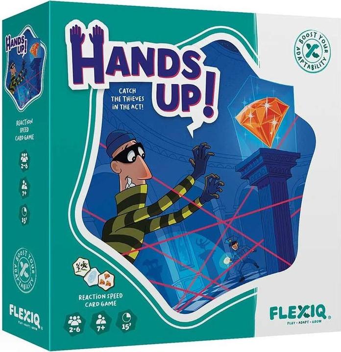 Image du produit Asmodée FlexiQ Dice & Card Board Game 'Hands Up!' 112045 from 7+ Years