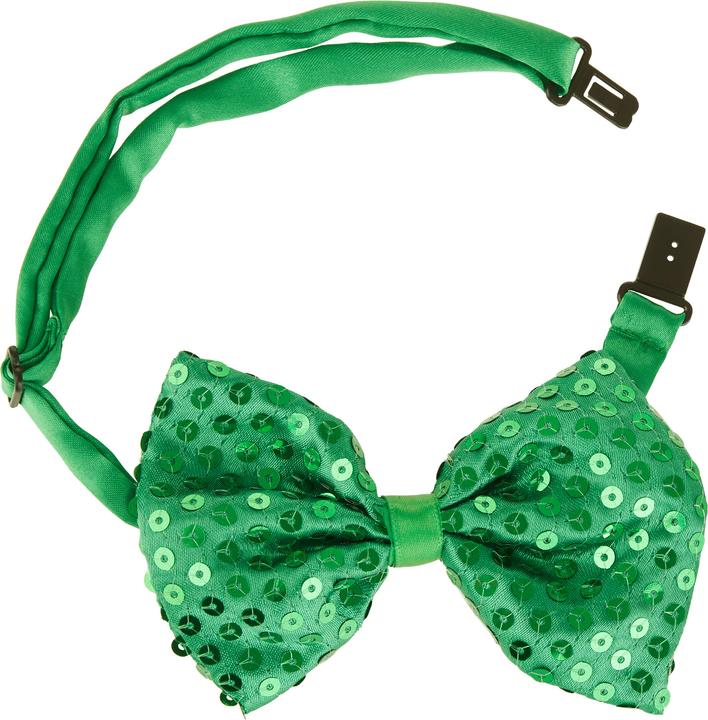 Actual product image Dressforfun St. Patrick's Day bow tie with sequins