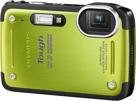 Produktbild Olympus Tough TG-620, 12MP, 5x Zoom, Wasserfest, Grün (1/2,3'')
