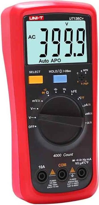 Actual product image Uni-T UT136C+ (CAT II 1000V, CAT III 600V)